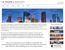 Tablet Screenshot of lbwalker.com